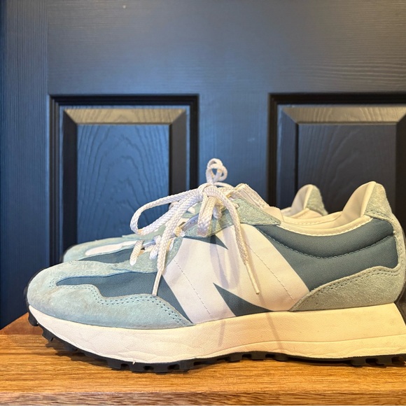 New Balance 327 Mid Storm Blue Deep Sky 9 - Picture 12 of 13